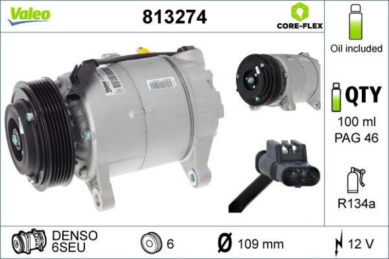 VALEO 813274 Kompressor MINI 3