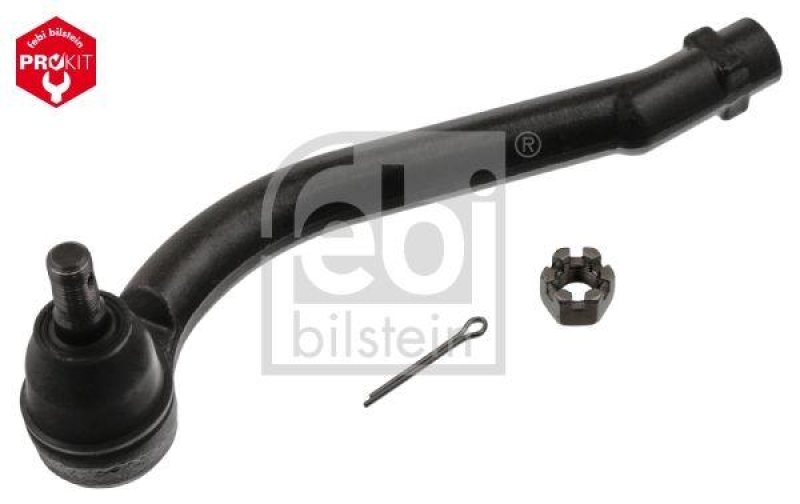 FEBI BILSTEIN 41919 Spurstangenendstück mit Kronenmutter und Splint für HYUNDAI