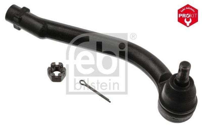 FEBI BILSTEIN 41920 Spurstangenendstück mit Kronenmutter und Splint für HYUNDAI