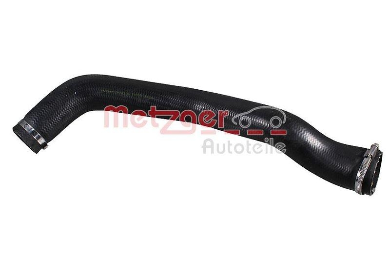 METZGER 2401186 Ladeluftschlauch für CHEVROLET/OPEL/VAUXHALL links OBERER TEIL