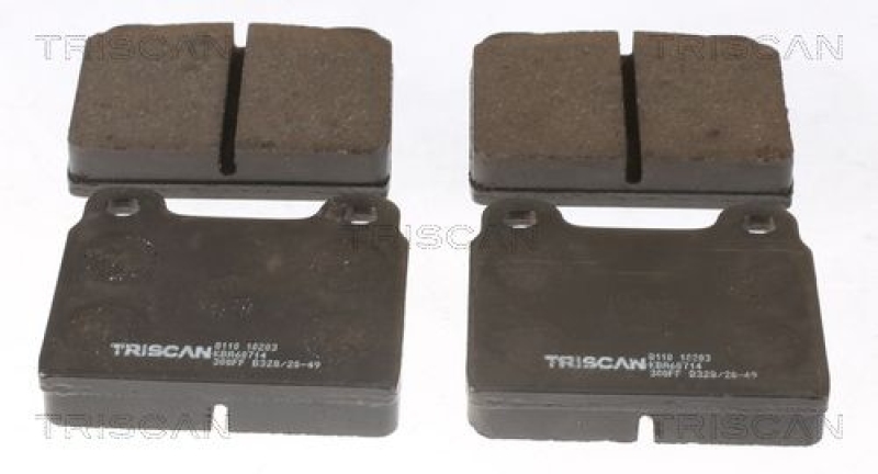 TRISCAN 8110 10203 Bremsbelag Vorne für Ford, Mercedes, Opel