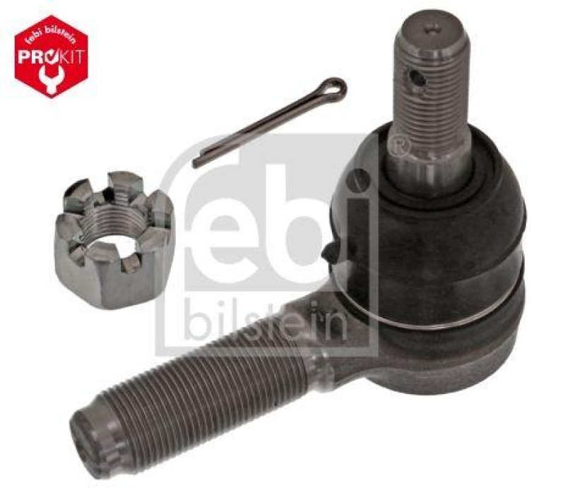 FEBI BILSTEIN 43345 Spurstangenendstück mit Kronenmutter und Splint für Isuzu Truck