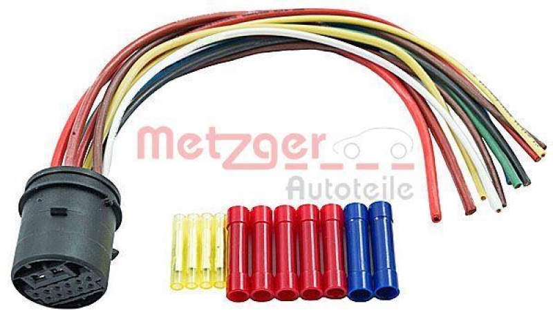 METZGER 2321002 Kabelreparatursatz, T&uuml;r f&uuml;r OPEL hinten OHNE FALTENBALG