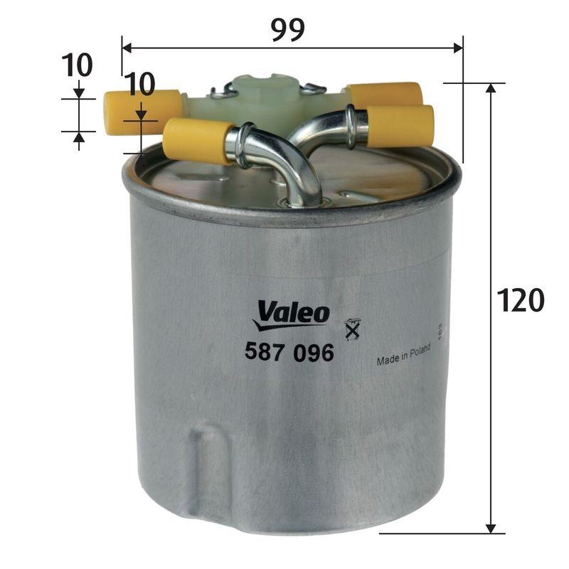 VALEO 587096 Kraftstofffilter, Diesel