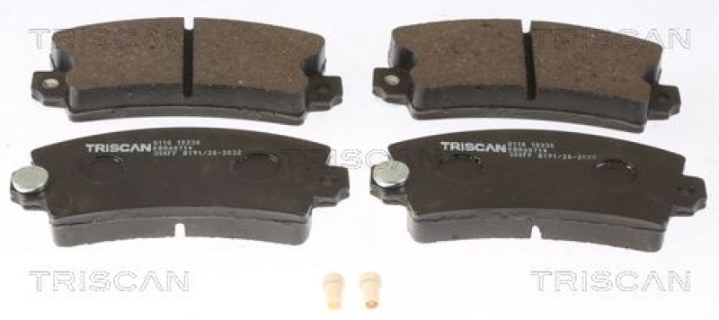 TRISCAN 8110 10330 Bremsbelag Vorne für Citroen, Dacia, Renault