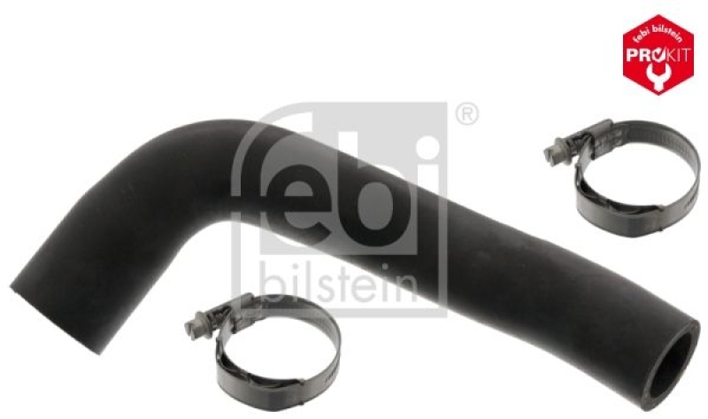 FEBI BILSTEIN 49157 Kühlwasserschlauch mit Schlauchschellen für Volvo