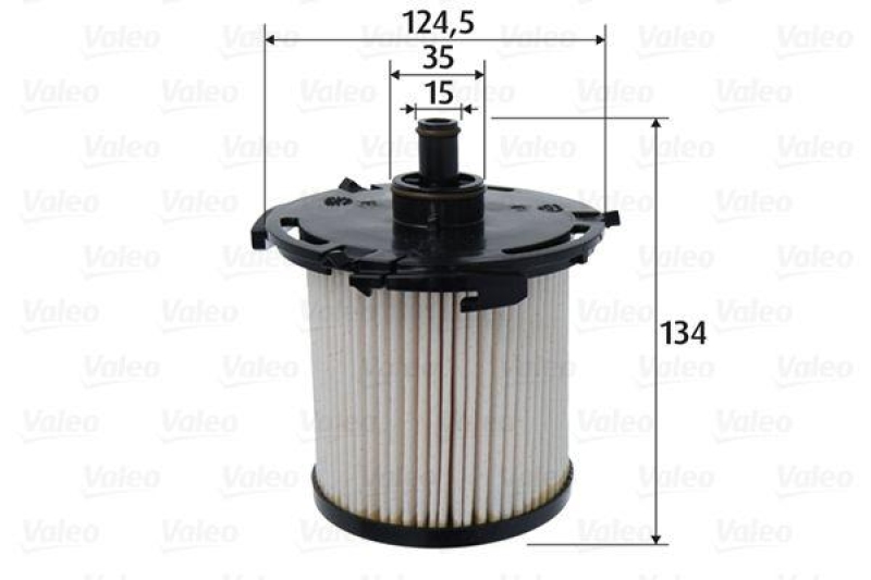 VALEO 587098 Kraftstofffilter, Diesel