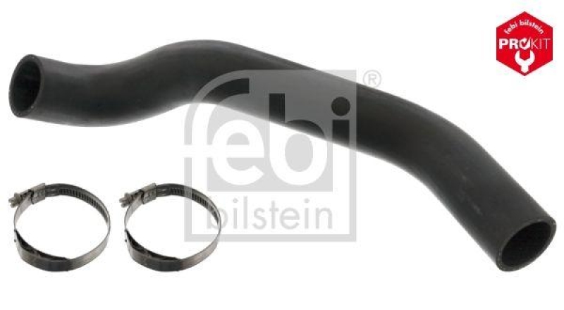 FEBI BILSTEIN 49161 Kühlwasserschlauch mit Schlauchschellen für M A N