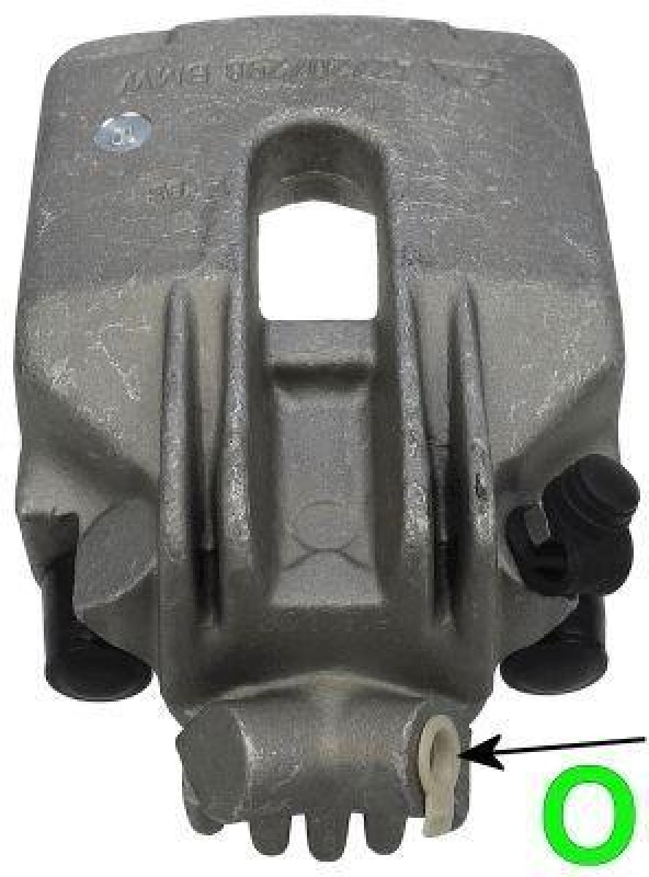 HELLA 8AC 355 384-951 Bremssattel für BMW 5 Touring (E39)