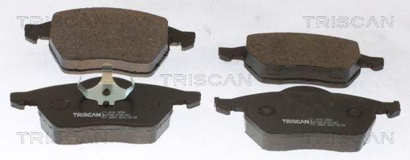 TRISCAN 8110 10502 Bremsbelag Vorne für Ford, Seat, Vw