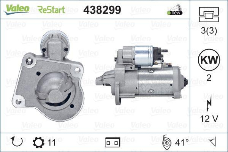 VALEO 438299 ReStarter Neu - ORIGINS