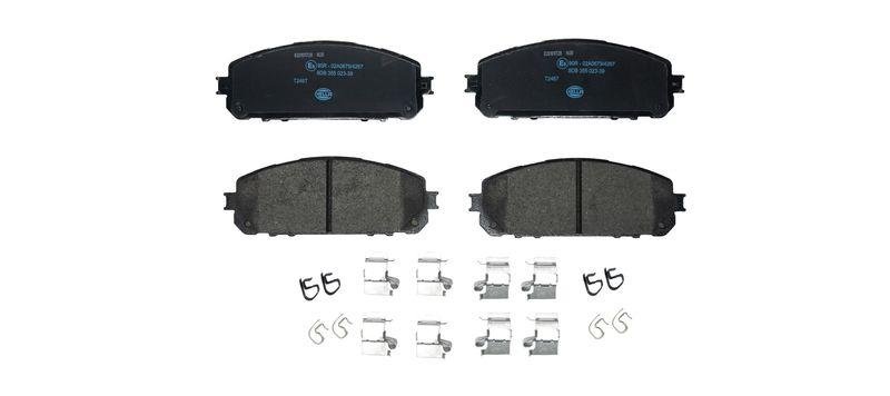 HELLA 8DB 355 023-391 Bremsbelagsatz Scheibenbremse