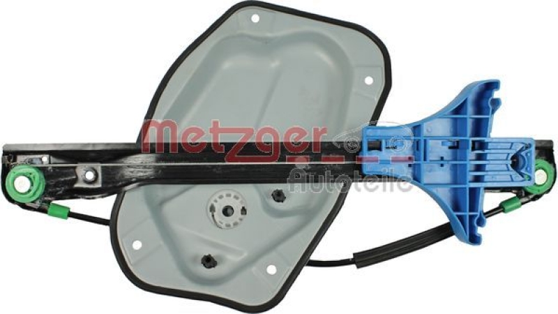 METZGER 2160322 Fensterheber Ohne Motor für VW hinten rechts