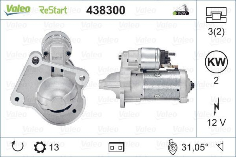 VALEO 438300 ReStarter Neu - ORIGINS