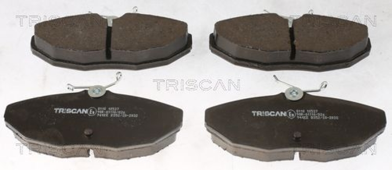 TRISCAN 8110 10537 Bremsbelag Hinten für Jaguar S-Type