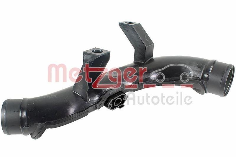 METZGER 2401199 Ladeluftschlauch für AUDI/SEAT/SKODA/VW links MITTE