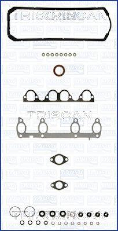 TRISCAN 597-8582 Dichtungsatz Ohne Zyl.Kopfdichtung für Volkswagen