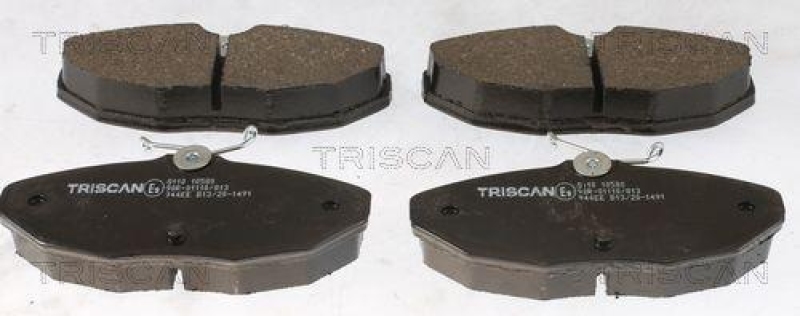 TRISCAN 8110 10580 Bremsbelag Hinten für Jaguar