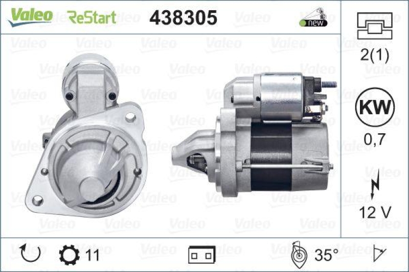 VALEO 438305 ReStarter Neu - ORIGINS