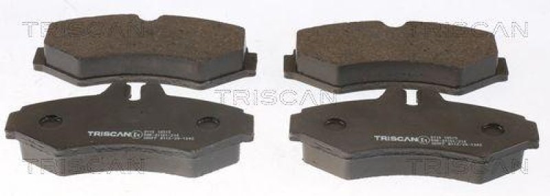 TRISCAN 8110 10515 Bremsbelag Hinten für Mercedes Vw