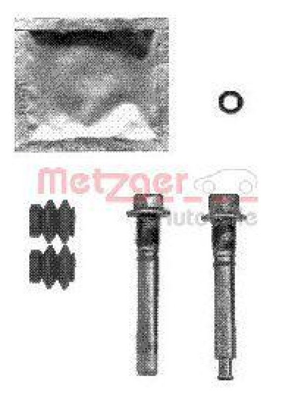 METZGER 113-1423X Führungshülsensatz, Bremssattel für MAZDA