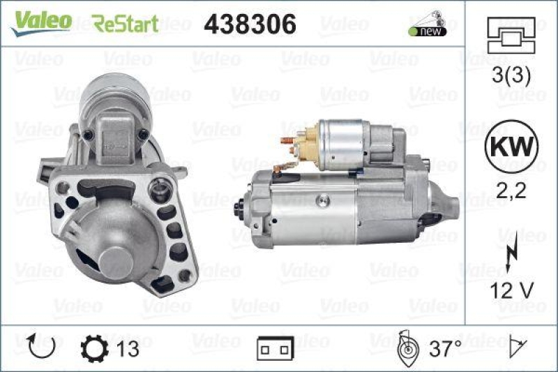 VALEO 438306 ReStarter Neu - ORIGINS