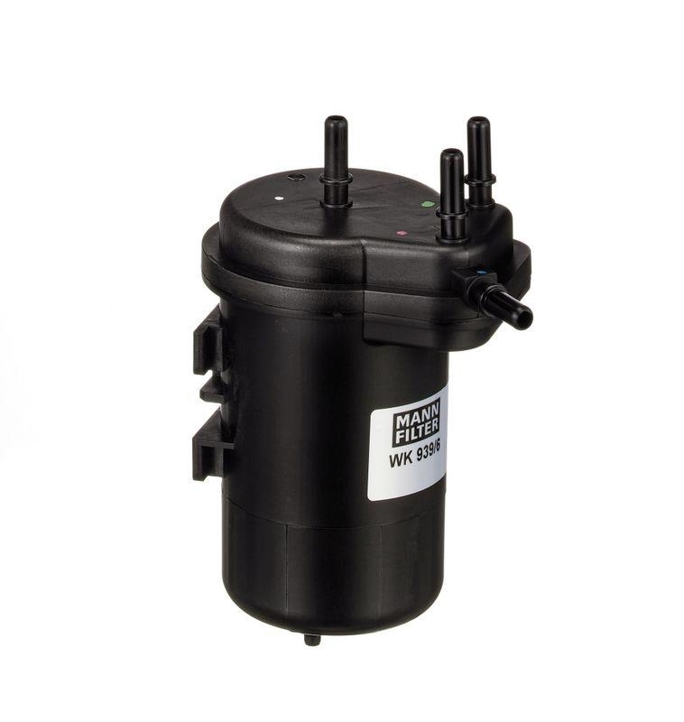 MANN-FILTER WK 939/6 Kraftstoffilter für Renault