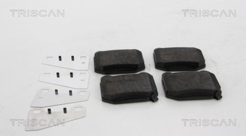 TRISCAN 8110 10586 Bremsbelag Hinten f&uuml;r Nissan Subaru