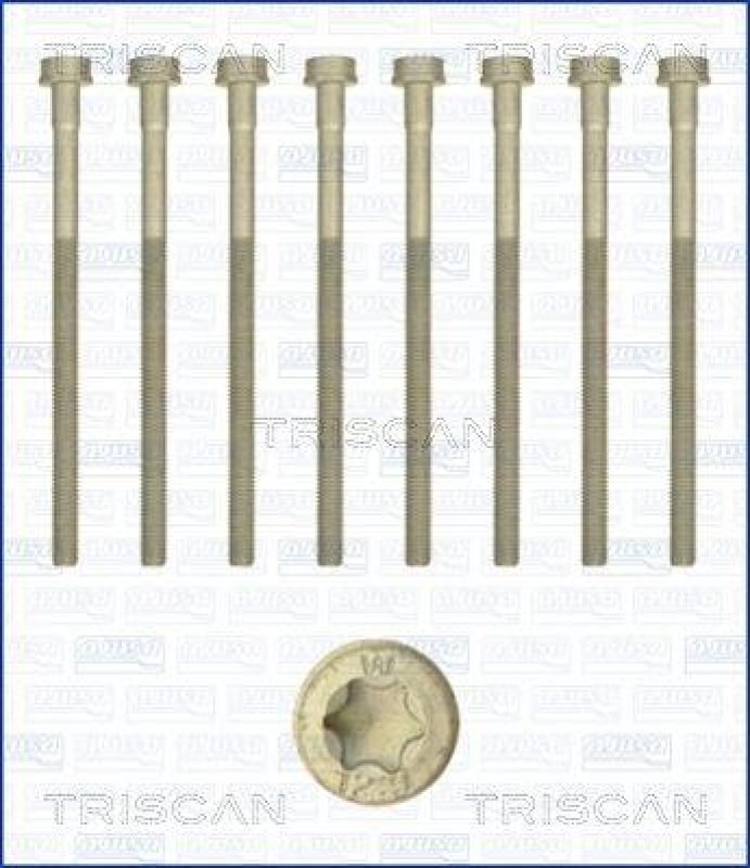 TRISCAN 98-7520 Zylinderkopfschraubensatz für Smart