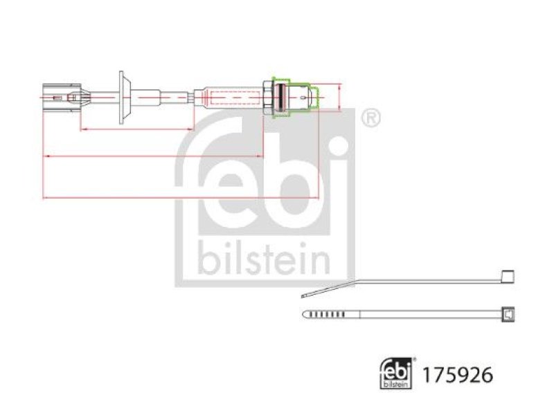 FEBI BILSTEIN 175926 Lambda-Sonde für TOYOTA