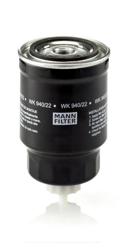 MANN-FILTER WK 940/22 Kraftstoffilter für Nissan