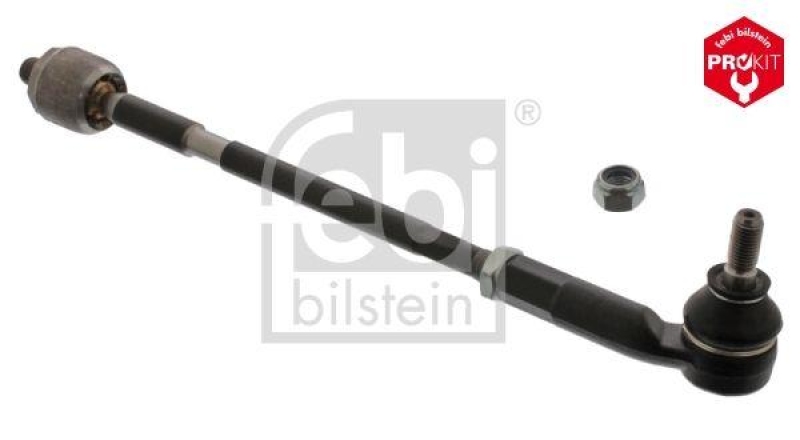 FEBI BILSTEIN 45010 Spurstange mit Endstück und Sicherungsmutter für VW-Audi