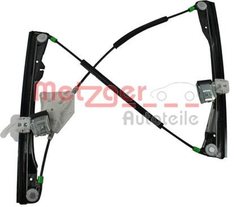 METZGER 2160339 Fensterheber Ohne Motor für SEAT vorne links