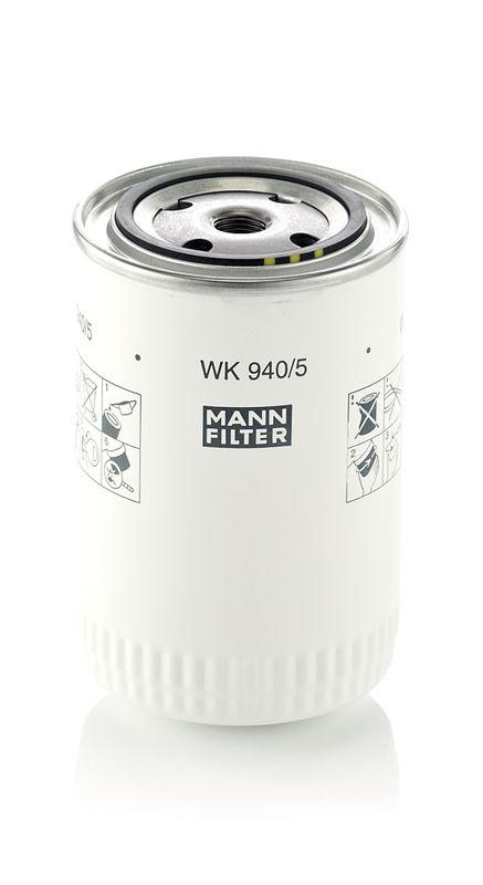 MANN-FILTER WK 940/5 Kraftstoffilter für Deutz/Fahr/KHD