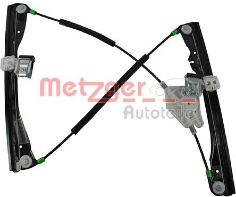 METZGER 2160340 Fensterheber Ohne Motor f&uuml;r SEAT vorne rechts