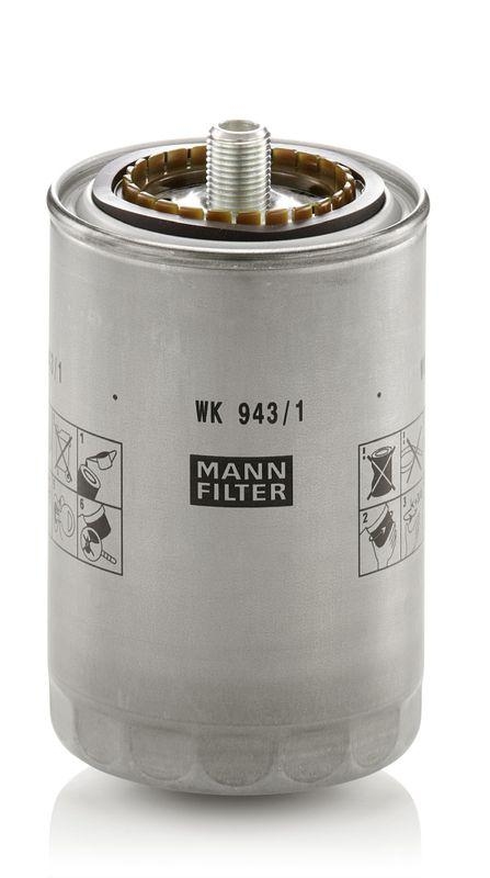 MANN-FILTER WK 943/1 Kraftstoffilter für Mercedes-Benz