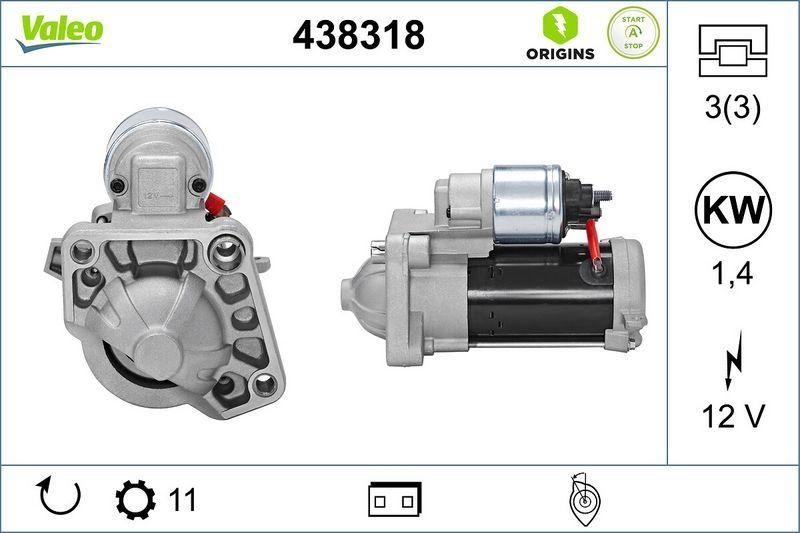 VALEO 438318 ReStarter Neu - ORIGINS