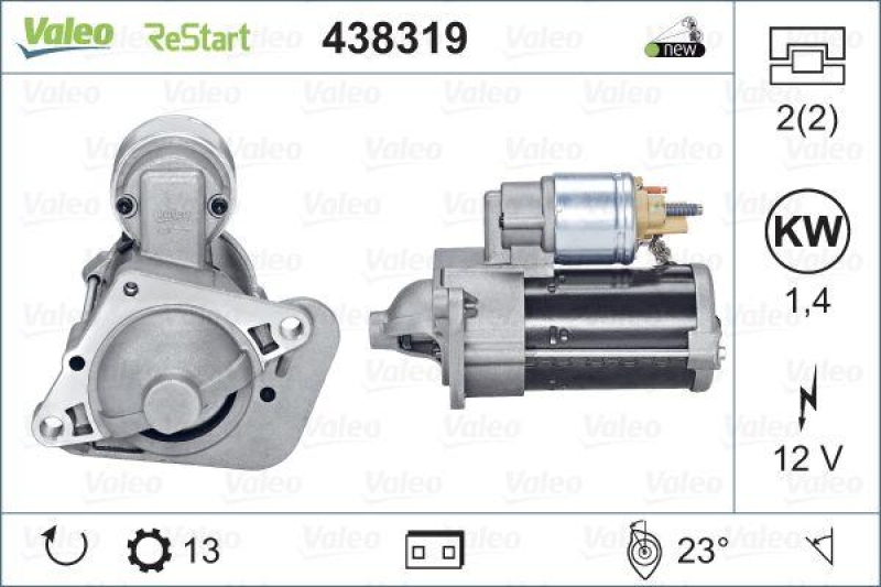 VALEO 438319 ReStarter Neu - ORIGINS