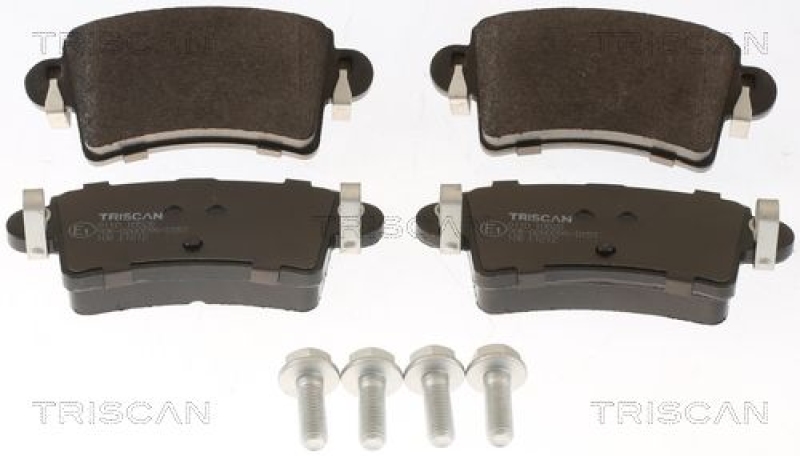 TRISCAN 8110 10528 Bremsbelag Hinten für Opel, Renault