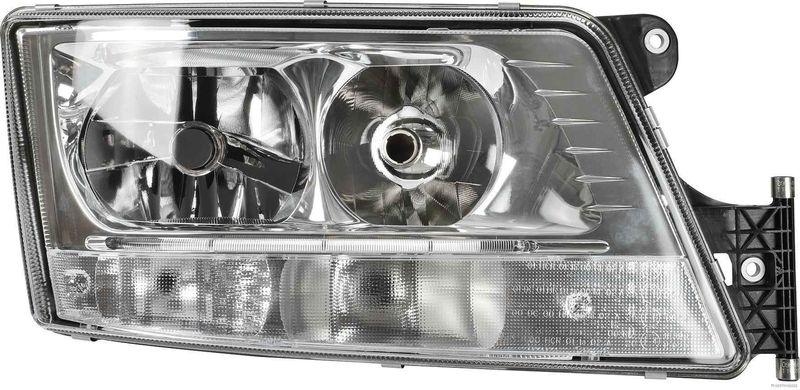 HERTH+BUSS 81658128 Hauptscheinwerfer rechts, D1R,H7,PY21W,LED,H21W