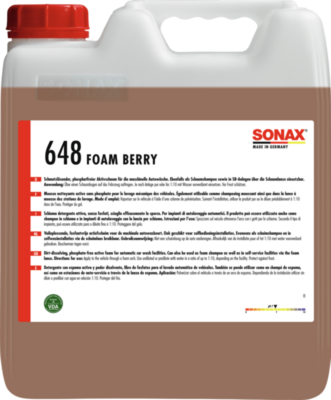 SONAX 06486000 Foam Berry 10L