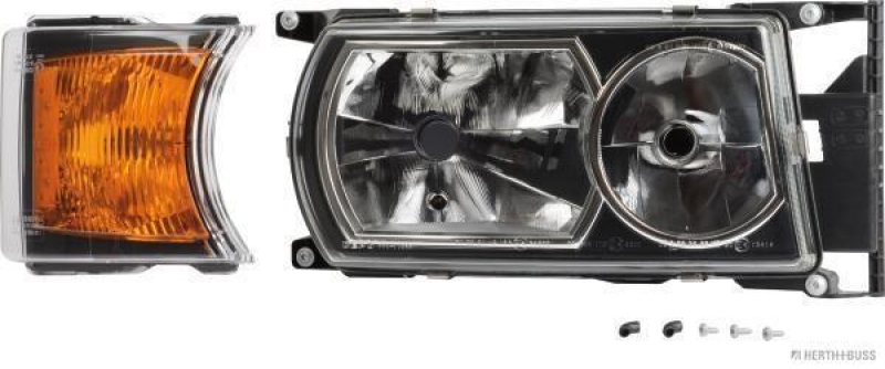 HERTH+BUSS 81658130 Hauptscheinwerfer rechts, D1R, H7, TW4, LED