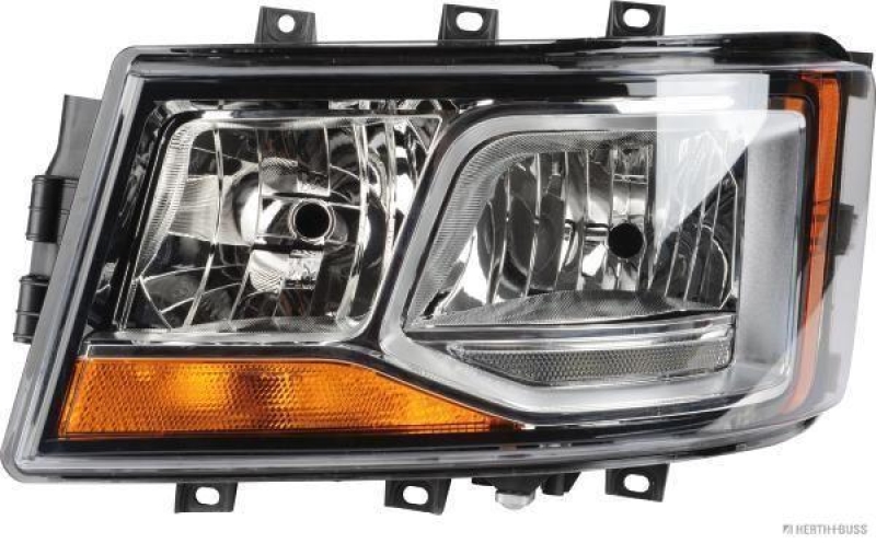 HERTH+BUSS 81658131 Hauptscheinwerfer links, 2*H7,H21W,LED