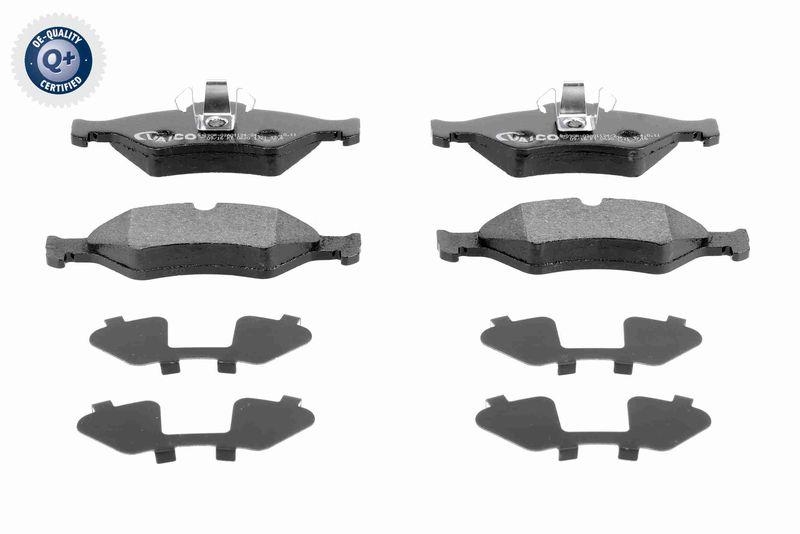 VAICO V25-0253 Bremsbelagsatz, Scheibenbremse Vorderachse Ate, ohne Verschlei&szlig;kontakt f&uuml;r FORD