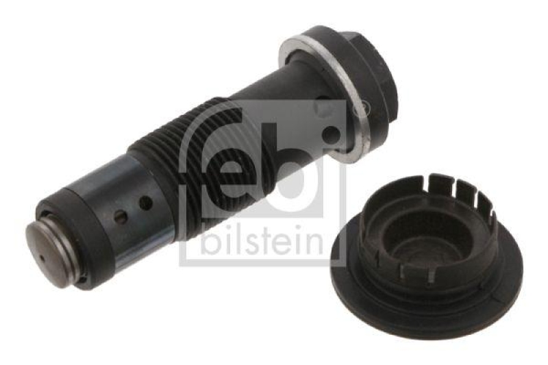 FEBI BILSTEIN 30506 Kettenspanner für Steuerkette, mit Verschlussdeckel für Mercedes-Benz