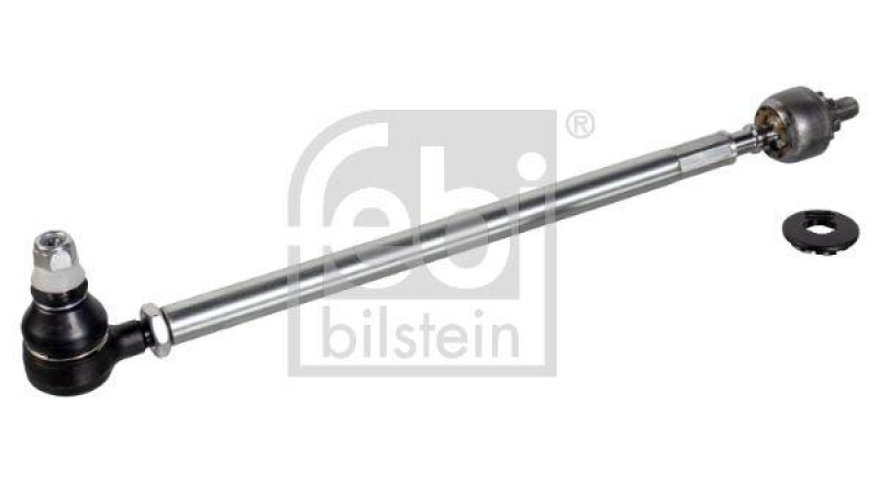 FEBI BILSTEIN 11856 Spurstange mit Sicherungsmutter und Sicherungsblech für Peugeot