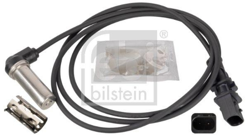 FEBI BILSTEIN 172516 ABS-Sensor mit Hülse und Fett für Mercedes-Benz