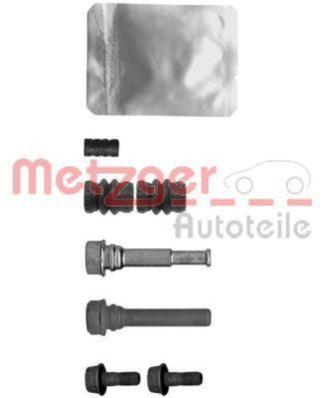 METZGER 113-1490X Führungshülsensatz, Bremssattel für NISSAN/SUBARU