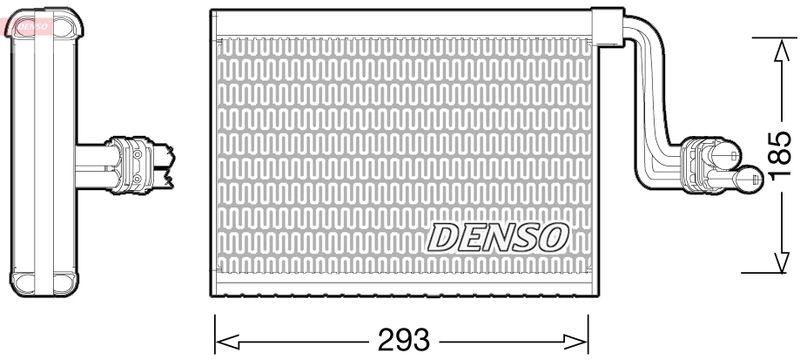 DENSO DEV05002 Verdampfer A/C