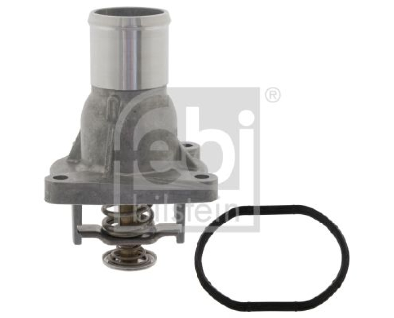 FEBI BILSTEIN 49189 Thermostat mit Gehäuse und Dichtung für Opel